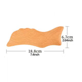Maxbell Gua Sha Massage Tool Wooden SPA Professional Sturdy Beauty Body Gua Sha Tool