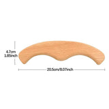Maxbell Wood Gua Sha Board Muscle Scraping Handheld Professional Gua Sha Facial Tool