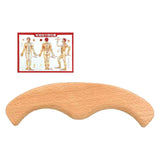 Maxbell Wood Gua Sha Board Muscle Scraping Handheld Professional Gua Sha Facial Tool
