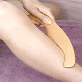 Maxbell Wood Gua Sha Board Muscle Scraping Handheld Professional Gua Sha Facial Tool