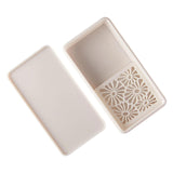 Maxbell Cornstarch Tapper Box Cornstarch Powder Container for Earring Making