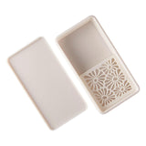Maxbell Cornstarch Tapper Box Cornstarch Powder Container for Earring Making