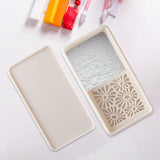 Maxbell Cornstarch Tapper Box Cornstarch Powder Container for Earring Making