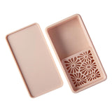Maxbell Cornstarch Tapper Box Cornstarch Powder Container for Earring Making