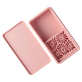 Maxbell Cornstarch Tapper Box Cornstarch Powder Container for Earring Making