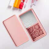 Maxbell Cornstarch Tapper Box Cornstarch Powder Container for Earring Making