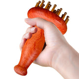 Maxbell Wooden Massage Body Brush Handheld Guasha Scraping Brush for Thigh Legs Neck