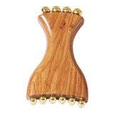 Maxbell Gua Sha Facial Tool Body Massage Tool Portable Wooden Face Comb Gua Sha Tool Wood Color