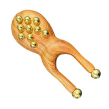 Maxbell Wooden Nose Guasha Massage Tool for Women Men Handheld Portable Gua Sha Tool