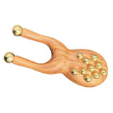 Maxbell Wooden Nose Guasha Massage Tool for Women Men Handheld Portable Gua Sha Tool