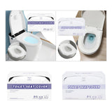 Maxbell Disposable Toilet Seat Covers for Kids Adults for Vacations