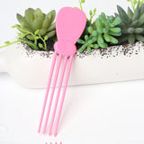 Maxbell Scalp Massage Comb Professional Family Gift Home Salon Compact Head Massager Pink
