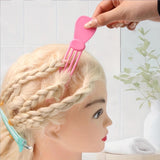 Maxbell Scalp Massage Comb Professional Family Gift Home Salon Compact Head Massager Pink