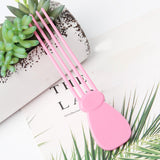 Maxbell Scalp Massage Comb Professional Family Gift Home Salon Compact Head Massager Pink
