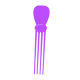 Maxbell Scalp Massage Comb Professional Family Gift Home Salon Compact Head Massager Purple
