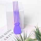 Maxbell Scalp Massage Comb Professional Family Gift Home Salon Compact Head Massager Purple