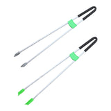 Maxbell Trash Garbage Picker Grabber Pickup Tool for Lawn Trash Can behind Furniture Iron Head