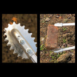 Maxbell Trash Garbage Picker Grabber Pickup Tool for Lawn Trash Can behind Furniture Iron Head