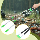 Maxbell Trash Garbage Picker Grabber Pickup Tool for Lawn Trash Can behind Furniture Rubber Head