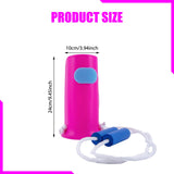 Maxbell Sock Aid No Bending Portable Sock Assistant Device Disabled Elderly Rose Red