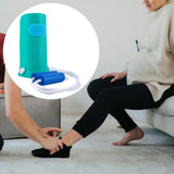 Maxbell Sock Aid No Bending Portable Sock Assistant Device Disabled Elderly Green