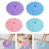 Maxbell Foot Massage Mat Compact Reflexology Mat for Travel Home Long Sitting Worker Pink