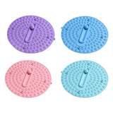 Maxbell Foot Massage Mat Compact Reflexology Mat for Travel Home Long Sitting Worker Pink