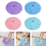 Maxbell Foot Massage Mat Compact Reflexology Mat for Travel Home Long Sitting Worker Pink