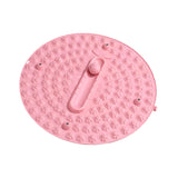 Maxbell Foot Massage Mat Compact Reflexology Mat for Travel Home Long Sitting Worker Pink