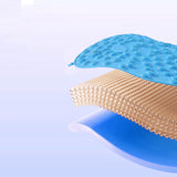 Maxbell Foot Massage Mat Compact Reflexology Mat for Travel Home Long Sitting Worker Pink