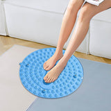 Maxbell Foot Massage Mat Compact Reflexology Mat for Travel Home Long Sitting Worker Blue