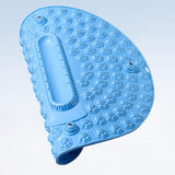 Maxbell Foot Massage Mat Compact Reflexology Mat for Travel Home Long Sitting Worker Blue