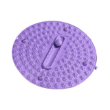 Maxbell Foot Massage Mat Compact Reflexology Mat for Travel Home Long Sitting Worker Purple