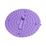 Maxbell Foot Massage Mat Compact Reflexology Mat for Travel Home Long Sitting Worker Purple