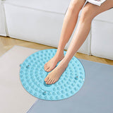 Maxbell Foot Massage Mat Compact Reflexology Mat for Travel Home Long Sitting Worker Light Green