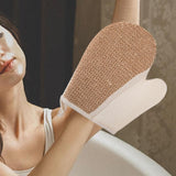 Maxbell Bath Glove for Men, Women Scrubbing Mitten Easy Maintenance Remove Dead Skin