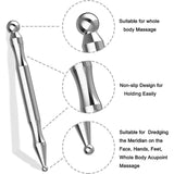 Maxbell Point Massager Portable Manual Home with Storage Bag for Neck Full Body Legs