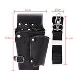 Maxbell Hairdresser Bag Black Hairdresser Scissor Holster Pouch Bag for Hair Stylist