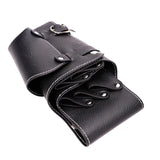 Maxbell Hairdresser Bag Black Hairdresser Scissor Holster Pouch Bag for Hair Stylist