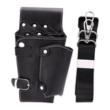 Maxbell Hairdresser Bag Black Hairdresser Scissor Holster Pouch Bag for Hair Stylist
