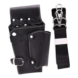 Maxbell Hairdresser Bag Black Hairdresser Scissor Holster Pouch Bag for Hair Stylist