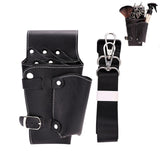Maxbell Hairdresser Bag Black Hairdresser Scissor Holster Pouch Bag for Hair Stylist