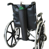 Maxbell Oxygen Cylinder Bag for Wheelchair Oxygen Bottle Carrier for Travel Patients