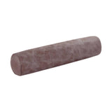 Maxbell Neck Pillow for Sleeping Soft Cylinder Bolster Pillow for Home Travel Office Gray Brown