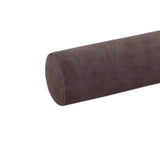 Maxbell Neck Pillow for Sleeping Soft Cylinder Bolster Pillow for Home Travel Office Dark Gray