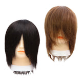 Maxbell Hair Mannequin Head Portable Training Head for Braiding Hair Styling Cutting Black