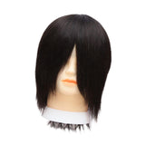 Maxbell Hair Mannequin Head Portable Training Head for Braiding Hair Styling Cutting Black