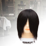Maxbell Hair Mannequin Head Portable Training Head for Braiding Hair Styling Cutting Black
