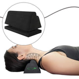 Maxbell Cervical Orthotic Traction Block Black Support for Household Sauna Rooms SPA