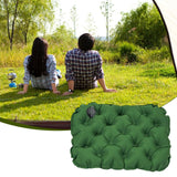Maxbell Inflatable Seat Cushion Seating Air Sitting Pad for Fishing Traveling Office Light Green